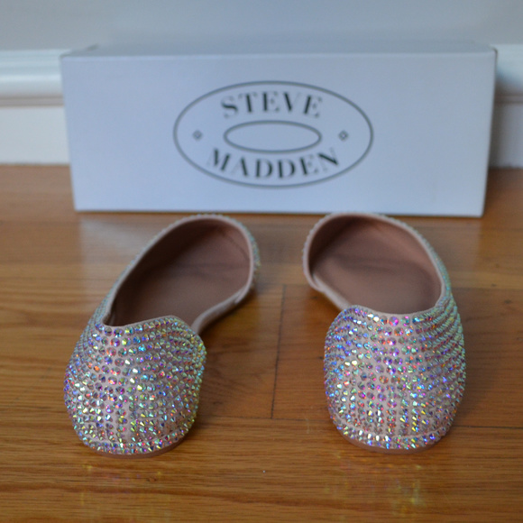 STEVE MADDEN Rhinestone Embellished Flats - Picture 8 of 8